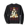 Ugly Christmas Sweater Cat X-mas Sweater Mom Dad Boy Girl