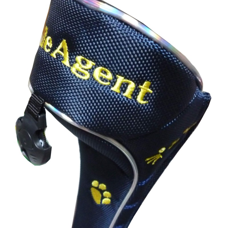 Golf Fairway Paw Magnetic Headcover (Navy, Fairway)
