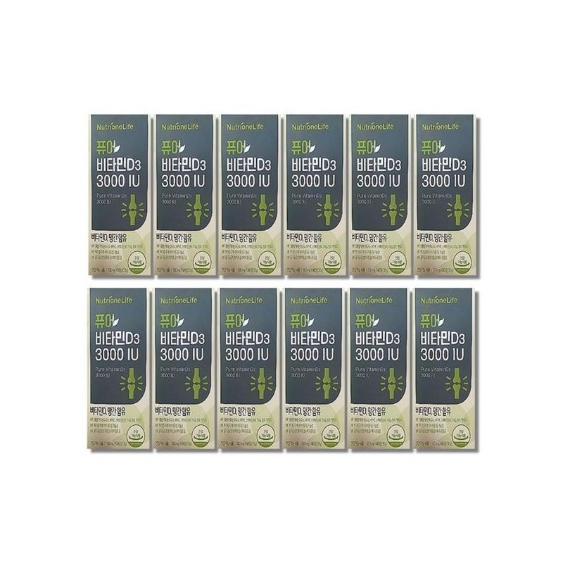 Nutri One Life [Half Club] Nutrione Pure Vitamin D3 3000IU
