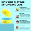 Gowwim Kids' Hair Styling Pomade， Mild and Easy to Create