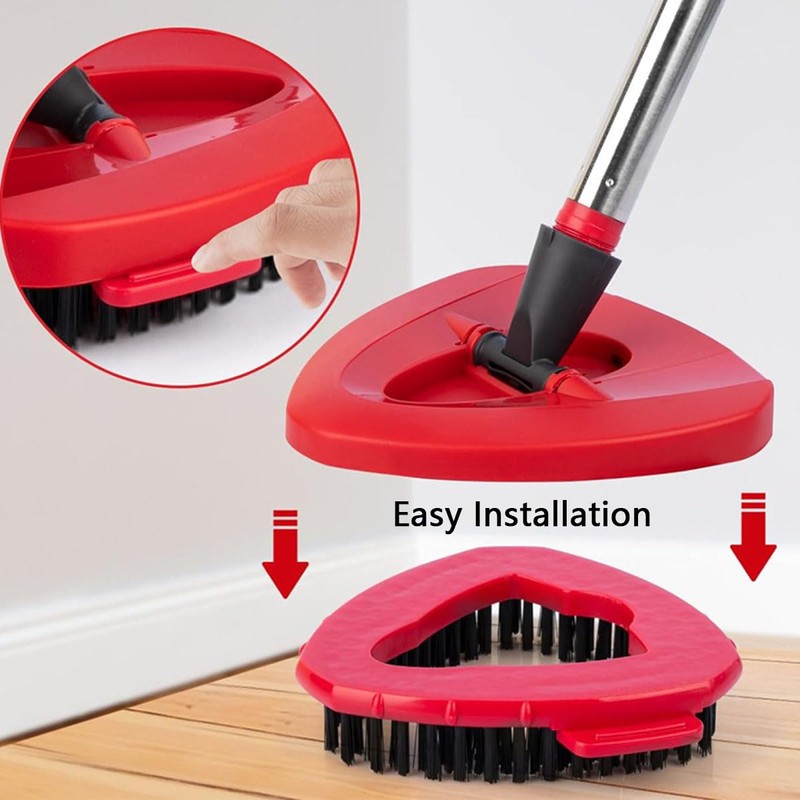 6-Pack Reusable Microfiber Mop Head Replacements for Vileda 2-in-1 Turbo