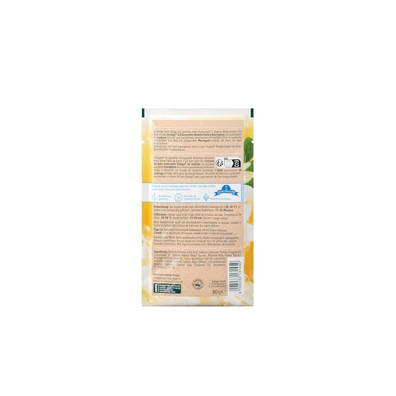 Kneipp Foaming Bath Salts Relax 80 g (1 x 0.08