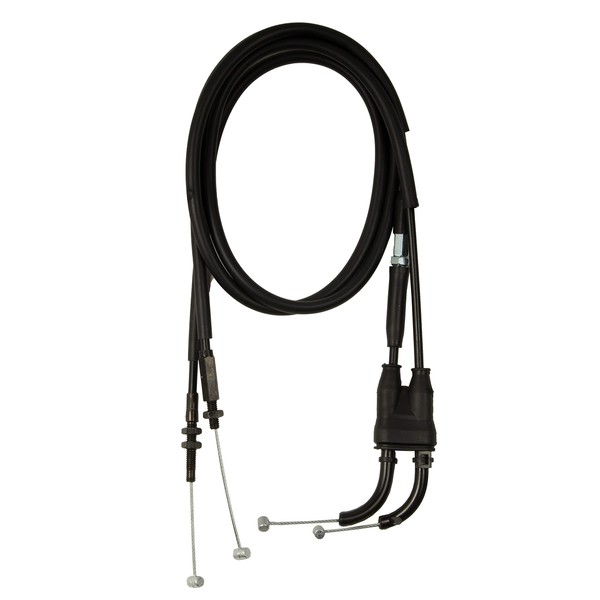 MOTOMASTER Motorcycle Throttle Cable Set (Pull/Push) Compatible with Yamaha MT
