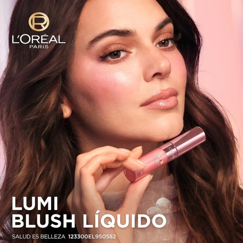 Rubor Líquido Luminoso Lumi Blush De L'oréal Paris Gold Pink