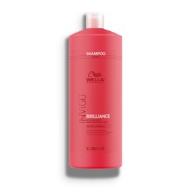 Wella Professionals Invigo Brilliance Shampoo | For Fine/Normal Colored Hair | Intense Color Protection & Maintains Vibrancy | 33.8 Fl Oz