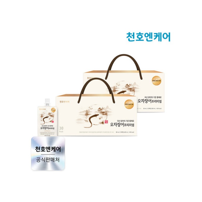 Cheonho Encare 천호엔케어 오자장어 프리미엄 80ml 30팩 x 2박스 Cheonhoen