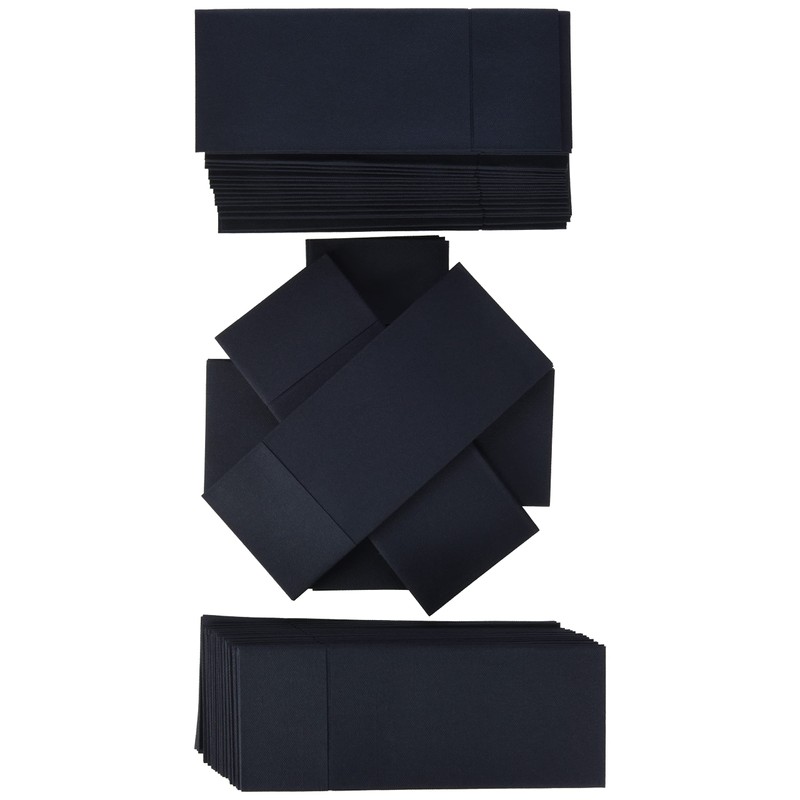 Airlaid 50 Cutlery Napkins, Cutlery Pockets, Fabric-Like, High-Quality Disposable Napkin