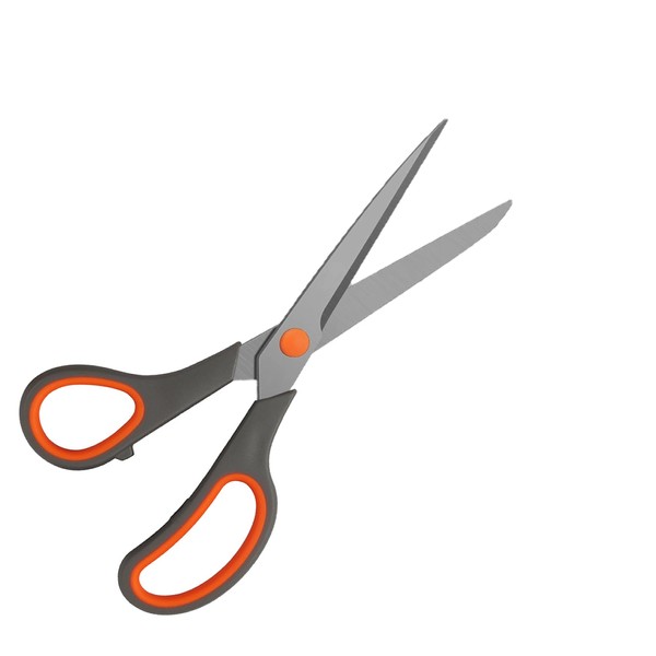 JIEYUCHU Stainless Steel Scissors, Titanium Non-Stick, High-Quality Scissors with Ergonomic