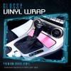 Solutions Gloss Pink Glossy Vinyl Wrap Bubble Free Air Release