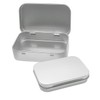 Tins Container, Metal Rectangular Tin Can,Mini Portable Box Small Storage