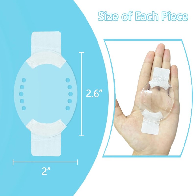EDWERD Transparent Eye Protection Medium Cataract Surgery Recovery Cover Vented