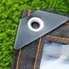 Transparent Tarp Cold Insulation Garden Rainproof Clear Poly Tarp Plant