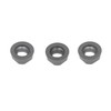 10PCS Black Coating Carbide Inserts Round CNC Turning Milling Inserts