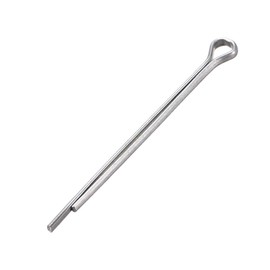 sourcing map 50 Pieces Split Splint 3/32 Inch x 1 31/32 Inch (2.5 mm x 50 mm) Fixing Clip Silver