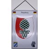 Blechschild With Cord 30 x 20 cm Coat of Arms Germany Augsburg Blechemma