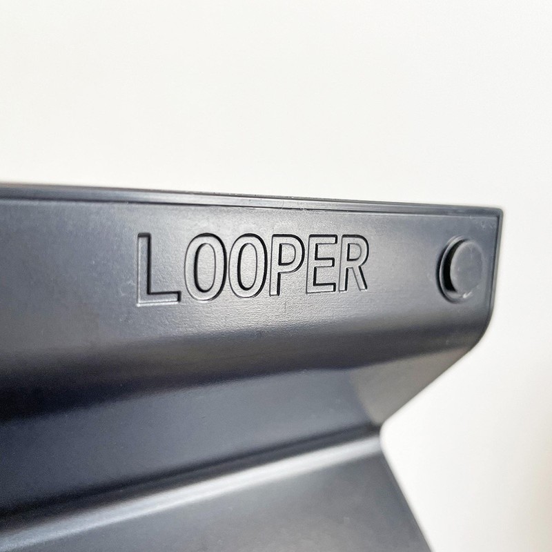 Seiwa Material LOOPER LPC-WH Calculator, Stylish Design & Convenient, Double-Sided