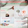 Laopottbeads 1500 Pcs Crystal Glass Beads for Jewelry Making –