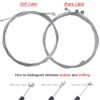Bestgle 2 Packs New Upgraded Universal Bike Brake Cable and
