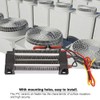LiebeWH Ceramic Air Heater, 500W 110V Thermostatic Heating Element for