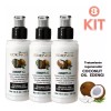Edengi Tratamiento Regenerador De Coco Para Cabello Dañado150ml Kit