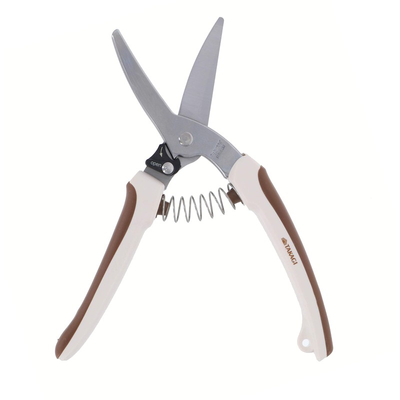 Takagi Stainless R Blade Pruning Shears with Main Blade 7.9