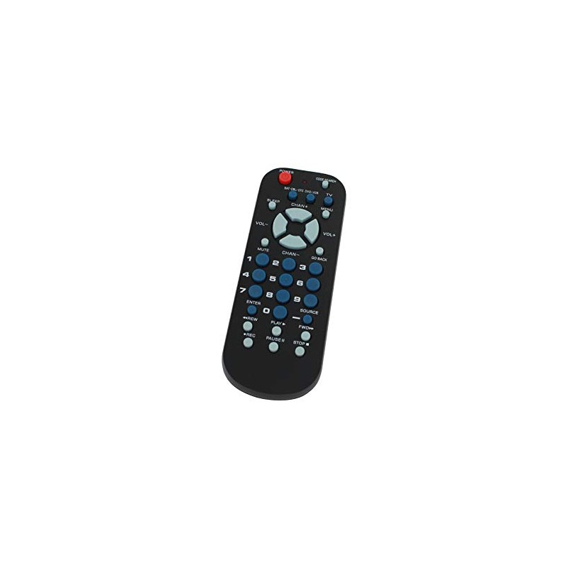 2 Pack Replacement for RCA 3-Device Universal Remote Control Palm