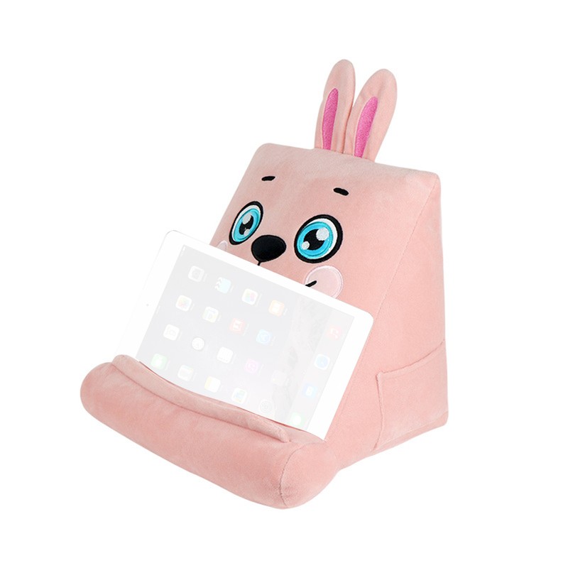 Soft Tablet Pillow Stand Cartoon Soft Tablet Holder Tablet Reading