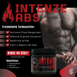 Reductor De Grasa Corporal Zlimer Termoactivo Intenze Abs