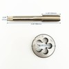 AtticZone 1/2"-28 UNEF Tap and Die, 1/2 x 28 UNEF