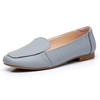 VenusCelia Zapatos planos encantadores para mujer, Gris azul, 9 US