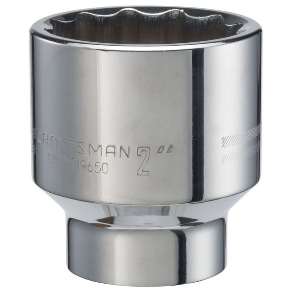 CRAFTSMAN Socket, Shallow, SAE, 3/4 in. Drive, 2 in. (CMMT19650)