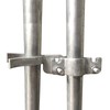 1-3/8" x 1-3/8" Chain Link Fence Gate Latch, Galvanized Fence