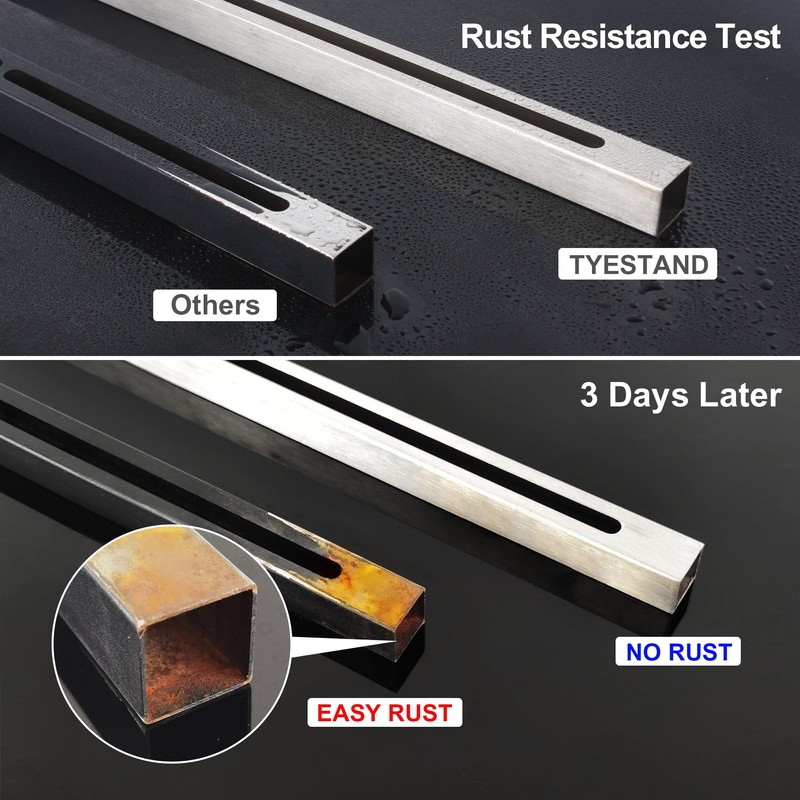 TYESTAND CPT-4 Undermount Sink Supports Brackets Adjustable Stainless Steel Installation