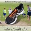 [3 Pairs] Elastic No Tie Shoe Laces Reflective Shoelaces Adults