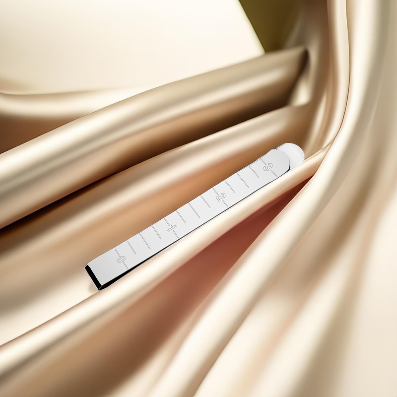 Kare & Kind Stainless Steel Clips -10x Hemming Clips Measurement