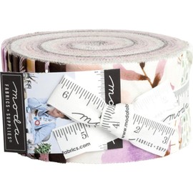 Janet Clare Blooming Lovely Jelly Roll 40 2.5-inch Strips Moda Fabrics 16970JR