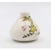 Cosmos Gifts Fine Ceramic Hand Painted Hummingbird with Flowers Taper