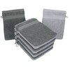 Betz 10 Stück Waschhandschuhe Premium 100% Baumwolle Waschlappen Set 16x21