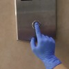 100 Guantes Desechables De Nitrilo De 9 Pulgadas, Color Mora