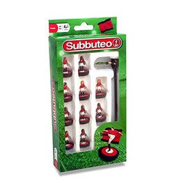 Subbuteo 3415 Player Set, Red/White/Black