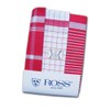 ZW-HL Tea Towels, Pack of 3, Red