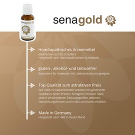 Schuessler Salt No. 9 - Sodium Phosphoricum D6 - Globules 50 g, Lactose Free