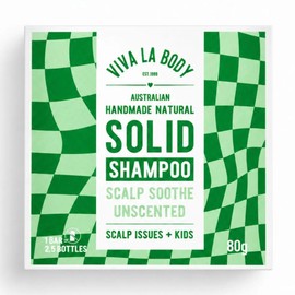 Viva La Body Shampoo Bar - Scalp Soothe Fragrance Free (Sensitive & Kids) 80g