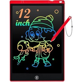 LCD Writing Board Children 12 Inches, cimetech Magic Board with Pen, Elastic Rope, Eye Protection Painting Board with Lock & Erase Function, Christmas Children Gifts Toys 3 4 5 6 7 8 Years Girls Boys