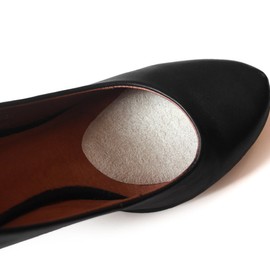 footinsole Forefoot suede Insoles (1 Pair) Gel Foot Pad - Soft PU Gel Offers Effective Massage