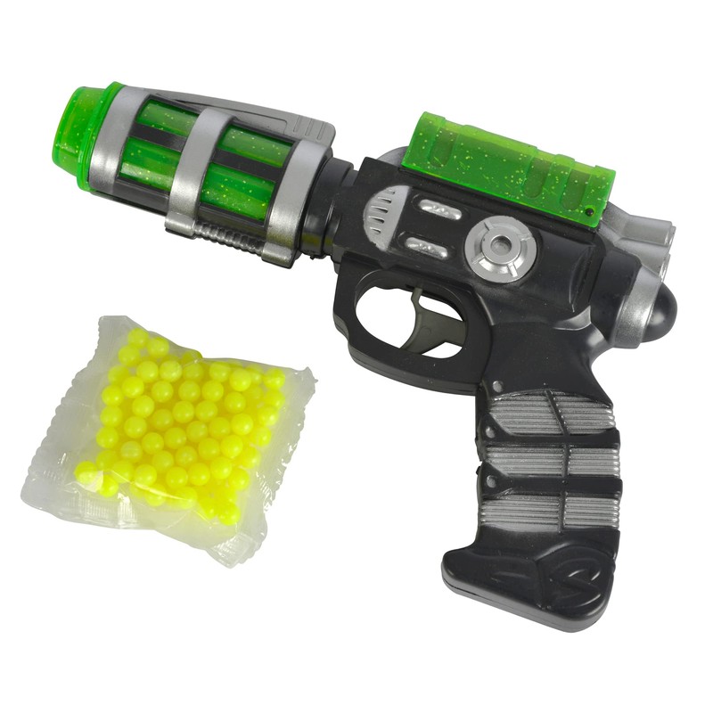 Simba 108022557 Space Pistol with Ammunition, 3-Way Assorted, Only One