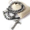 HanlinCC Large and Heavy Stainless Steel Beads Rugged Durable Paracord
