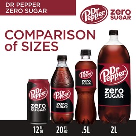 Dr Pepper DR PEPPER ZERO SUGAR - 12 OZ, 12 PK