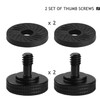 Frgyee 2 Sets 1/4 Thumb Screw Camera Quick Change Adapter