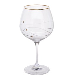 Dartington Crystal ST334013 Glitz Gold Copa Single Glass